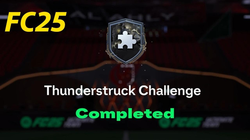 EA FC 25 Thunderstruck Challenge 2 SBC